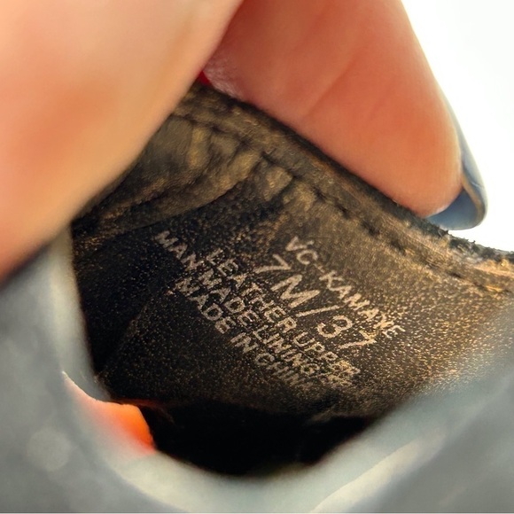 Vince Camuto Kamaye Black Suede Lace Up Platform Heeled Sandals Size 7 - Picture 11 of 12